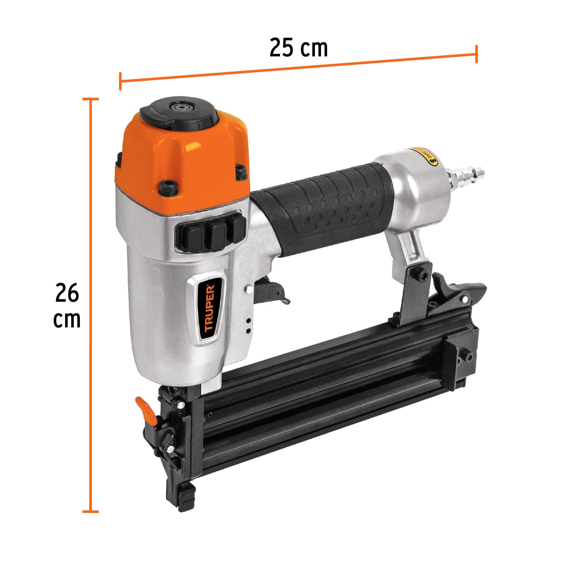 Clavadora neumática profesional, calibre 18, Truper