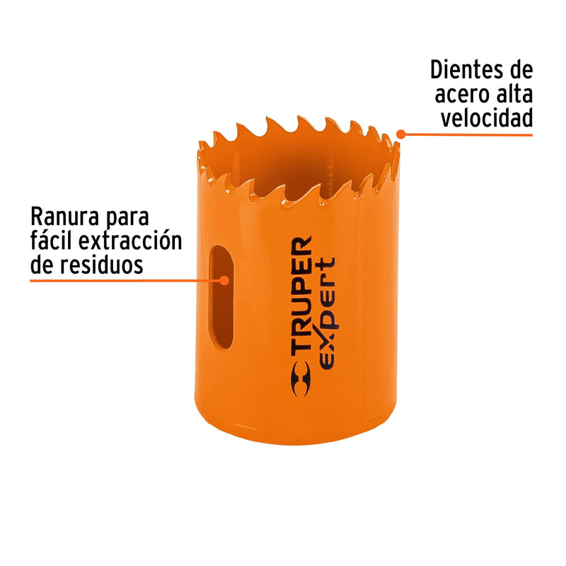 Brocasierra bimetálica 1-1/2",  Truper Expert