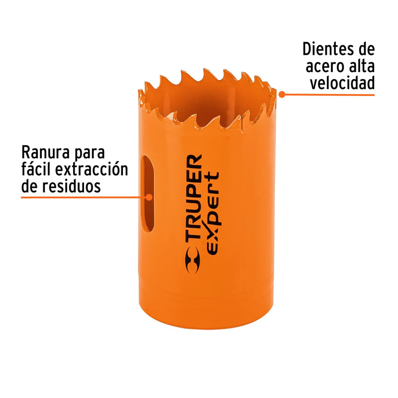 Brocasierra bimetálica 1-3/8",  Truper Expert