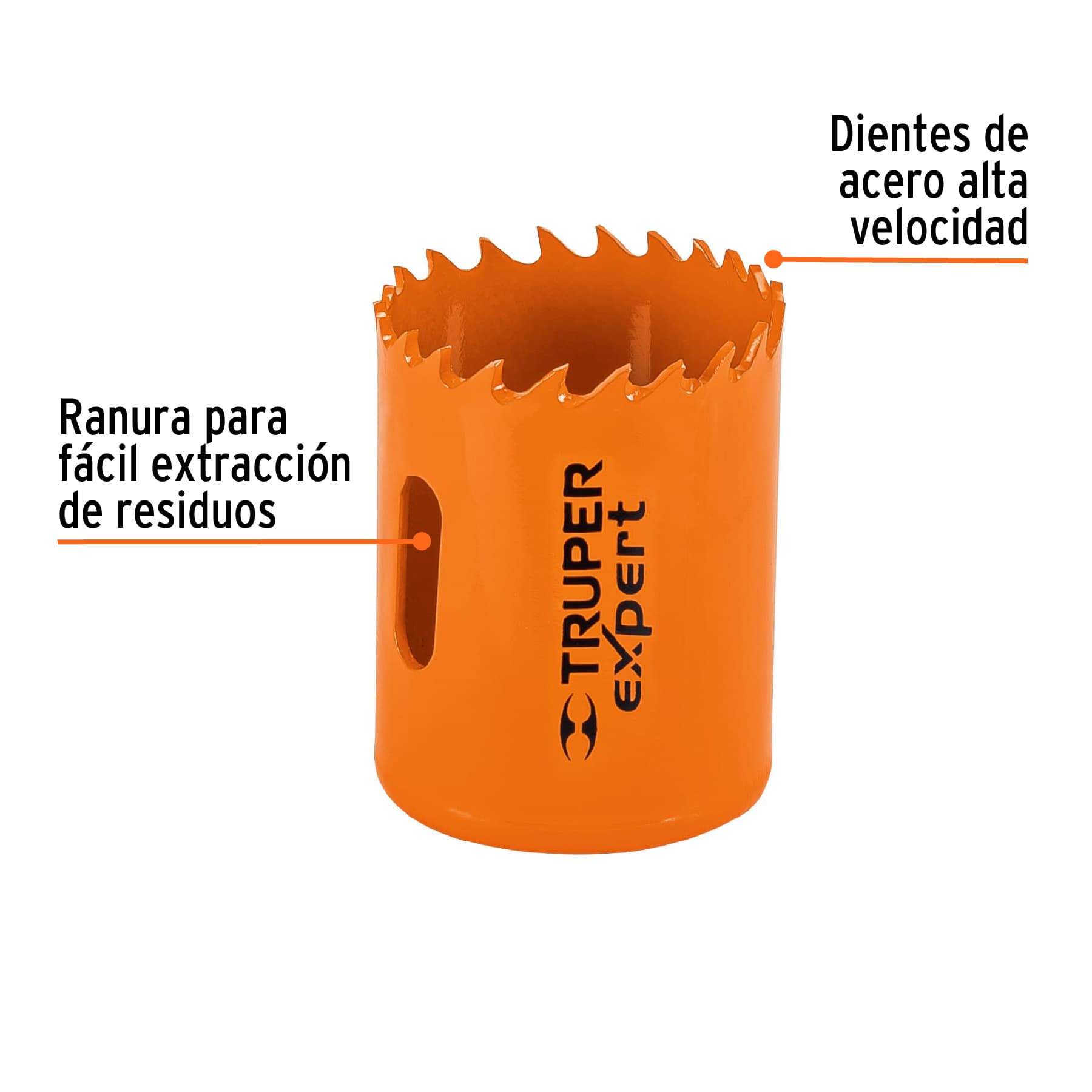Brocasierra bimetálica 1-9/16", Truper Expert