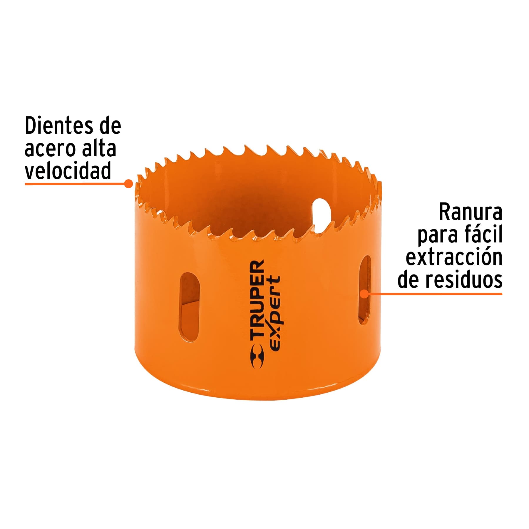 Brocasierra bimetálica 2-3/4", Truper Expert