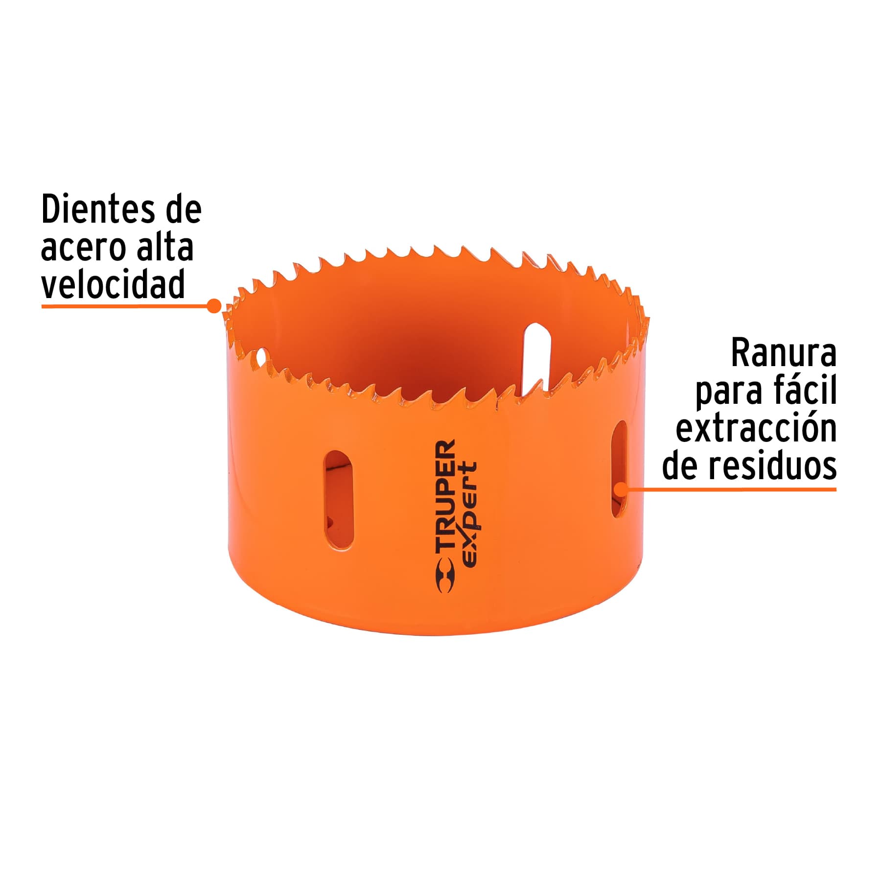 Brocasierra bimetálica 3-1/4", Truper Expert