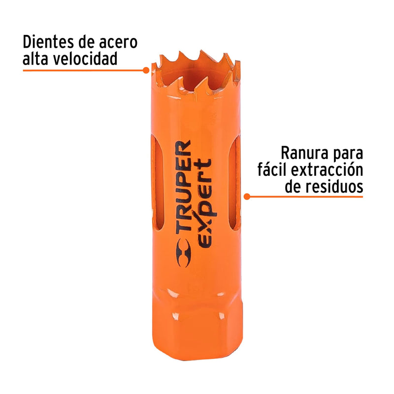 Brocasierra bimetálica 3/4",  Truper Expert