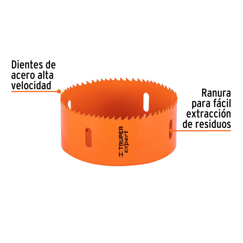 Brocasierra bimetálica 4-1/2",  Truper Expert