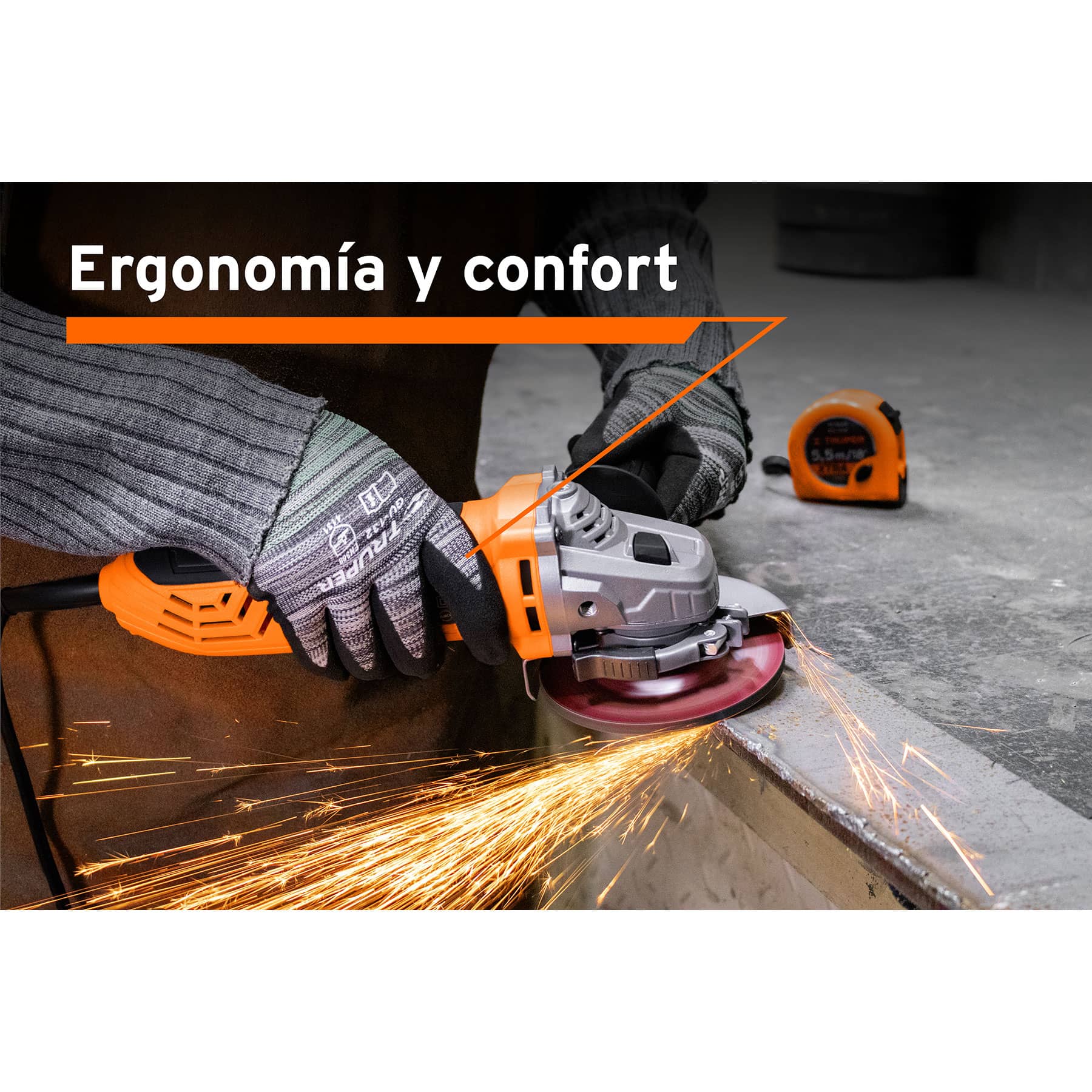 Esmeriladoras angulares electricas neumaticas Truper Petrul Expert ToolTown México