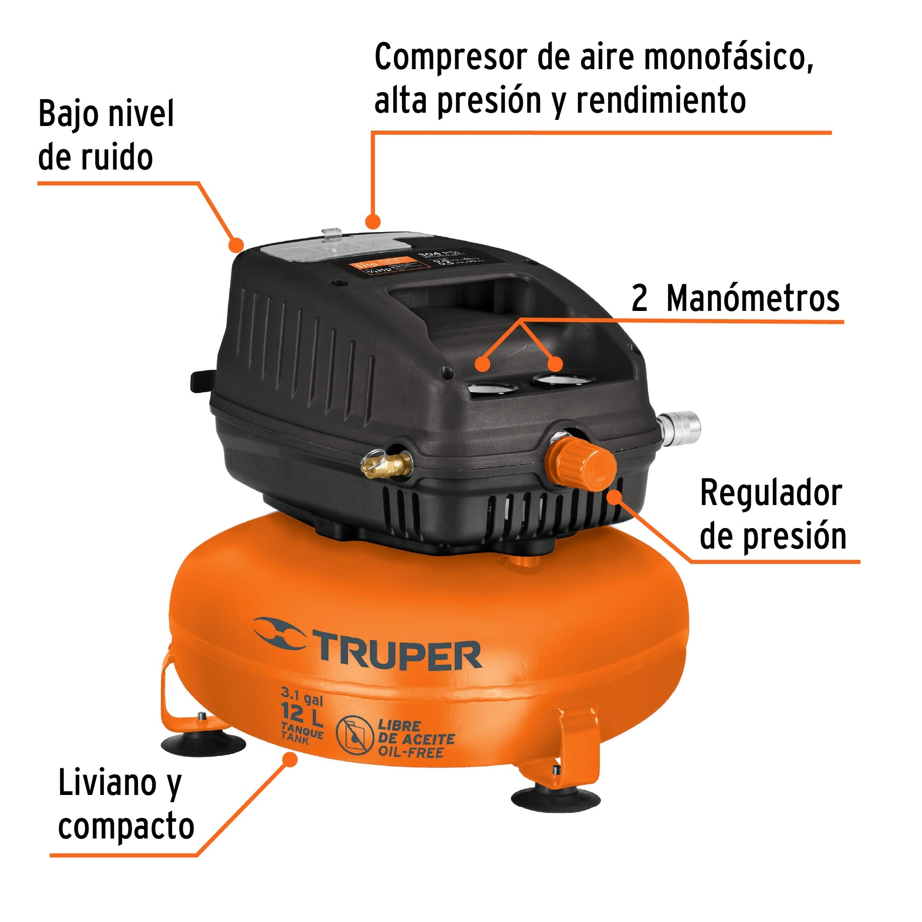 Venta pistolas pintar compresor aire ToolTown México