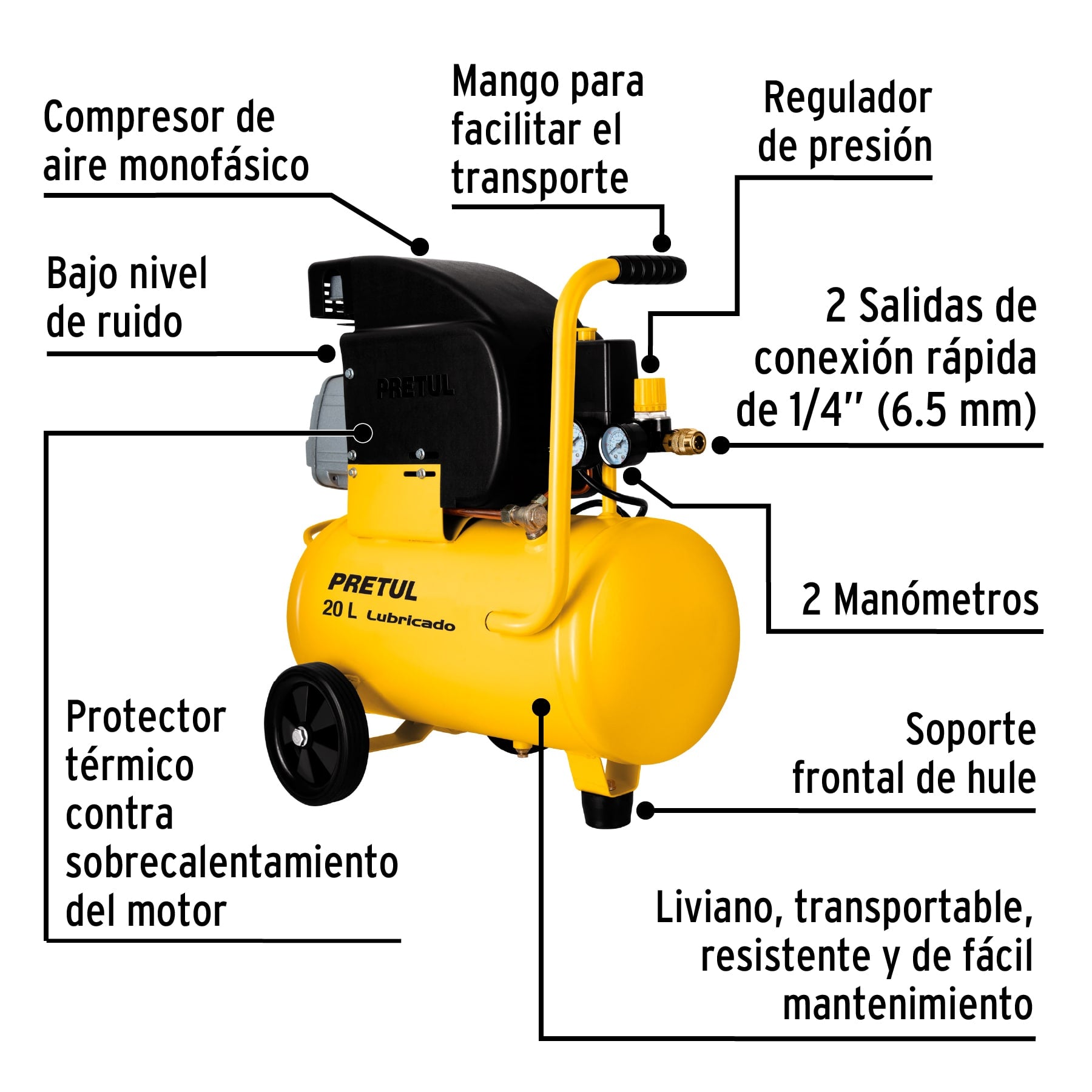 Venta pistolas pintar compresor aire ToolTown México