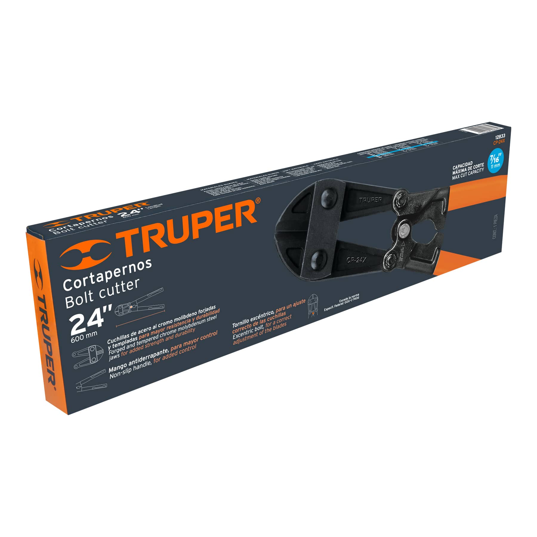 Cortapernos 24", profesional, Truper