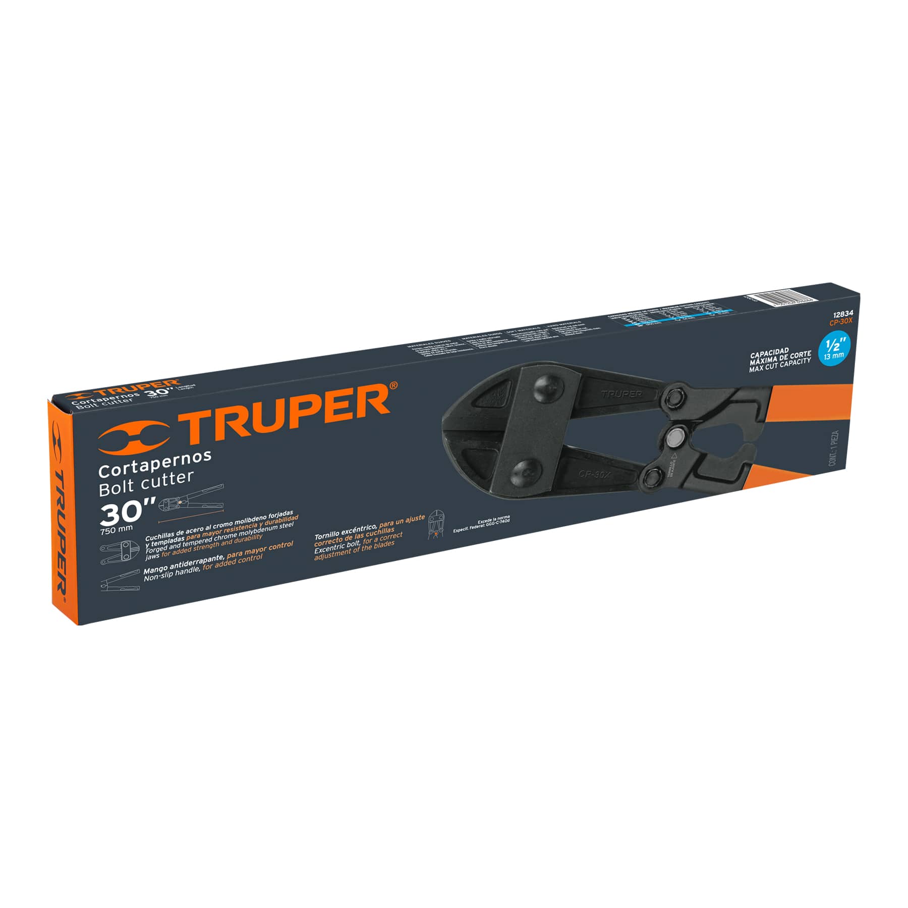 Cortapernos 30", profesional, Truper