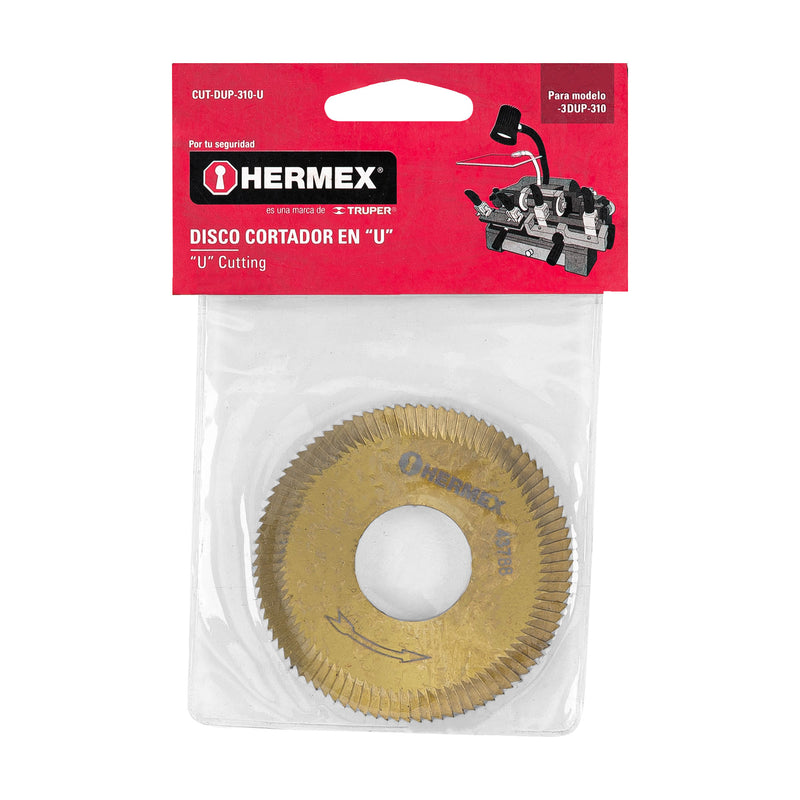 Disco cortador para DUP-310,  U,  Hermex