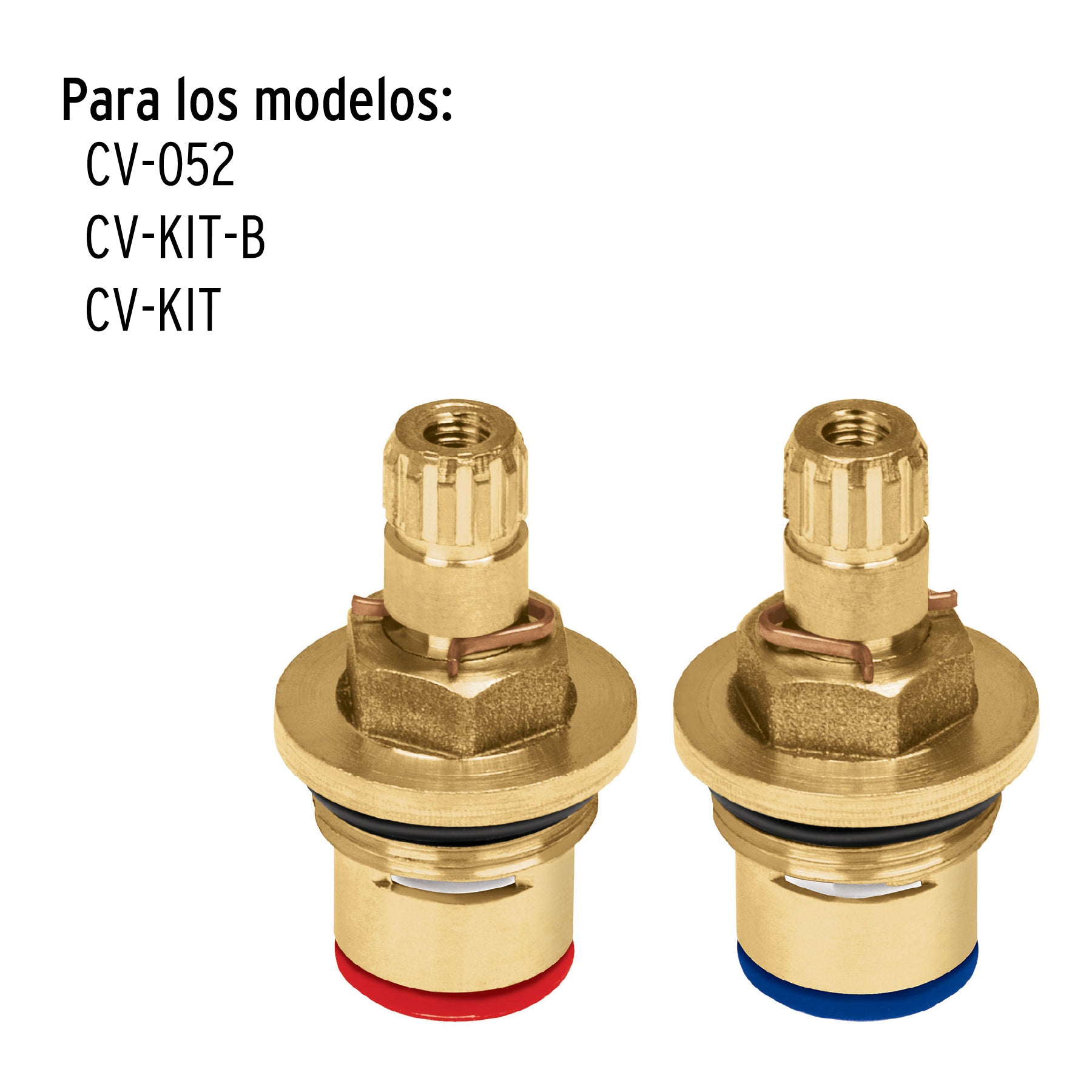 Bolsa con 2 cartuchos cerámicos para llaves de empotrar de PPR