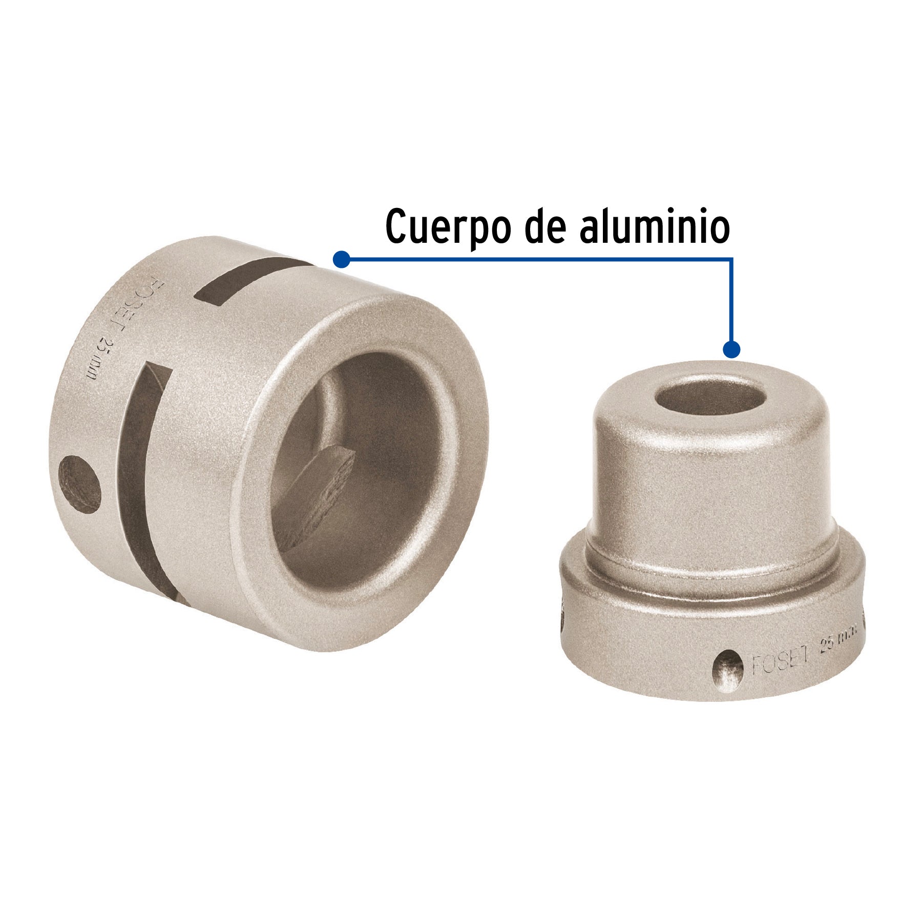 Dado para termofusora de 3/4" (25 mm), Foset