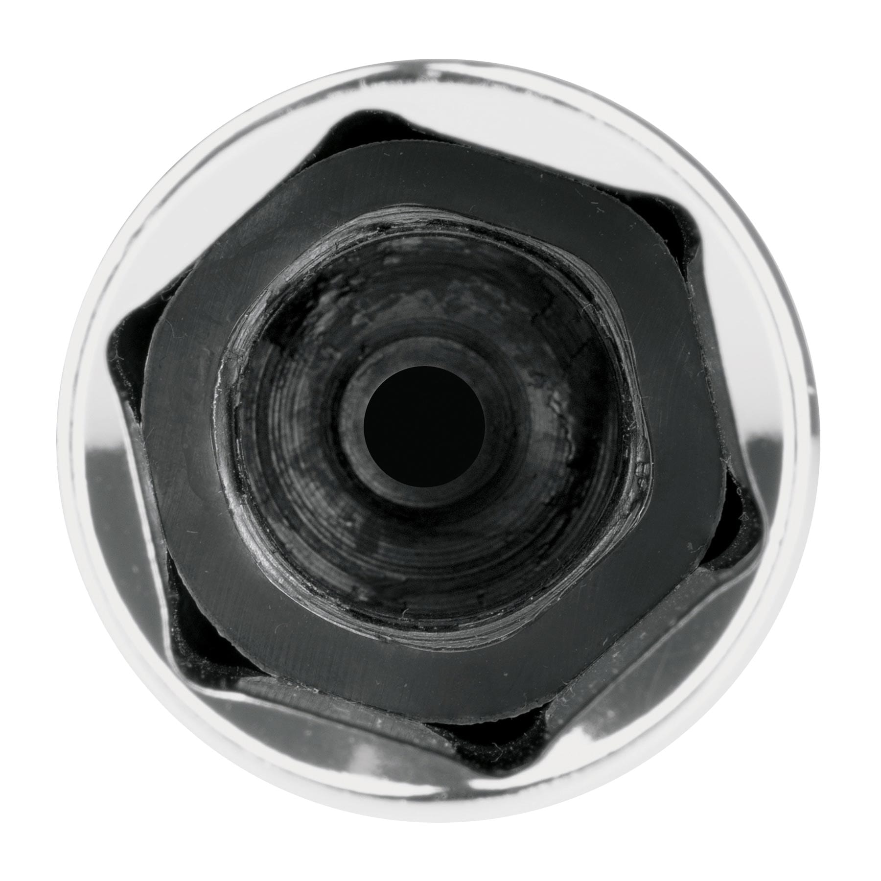 Dado largo para bujía de 5/8", 6 puntas, cuadro de 1/2"