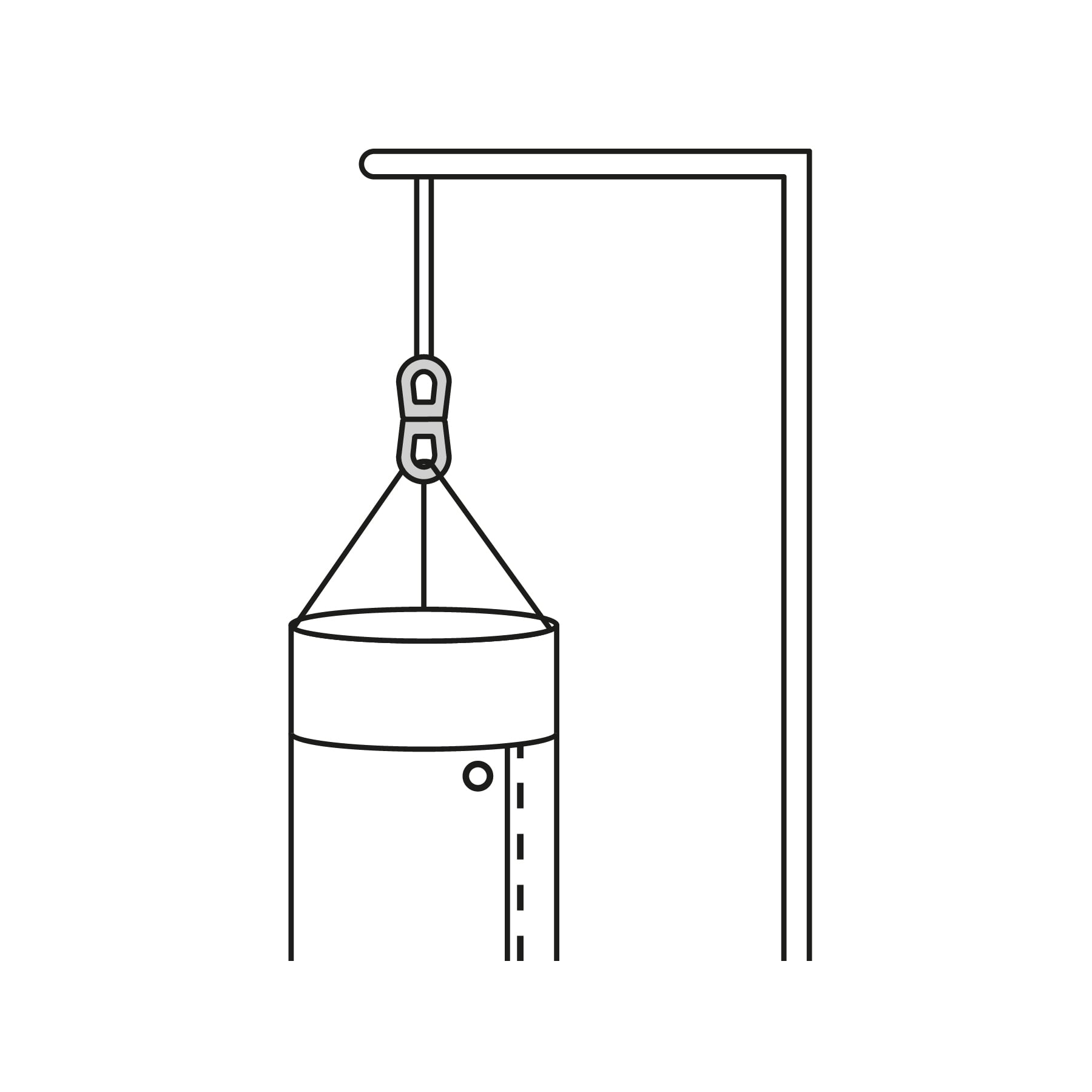 Destorcedor metálico de 5/32", Fiero