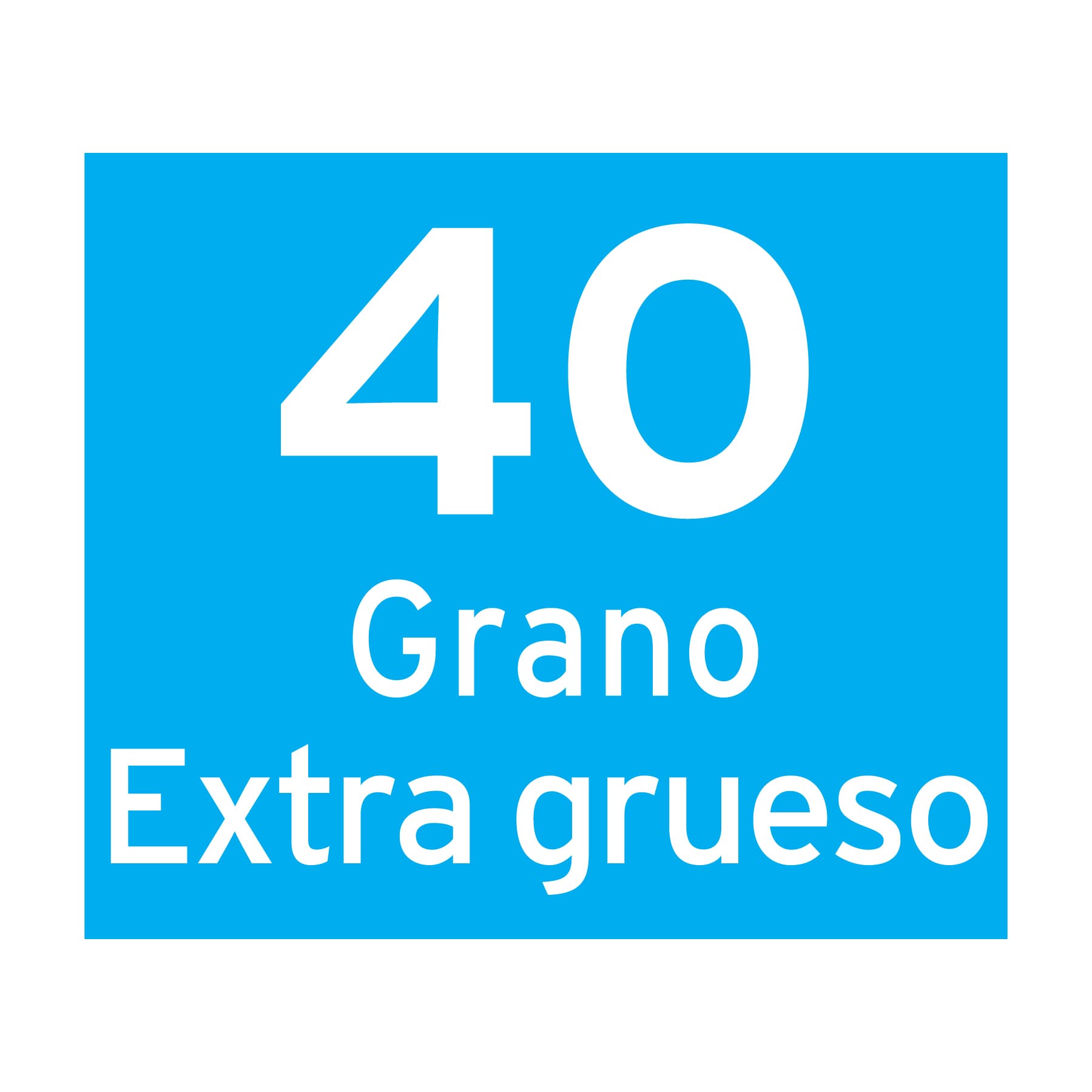 Paquete con 5 discos de lija 5" grano 40, 8 perforaciones