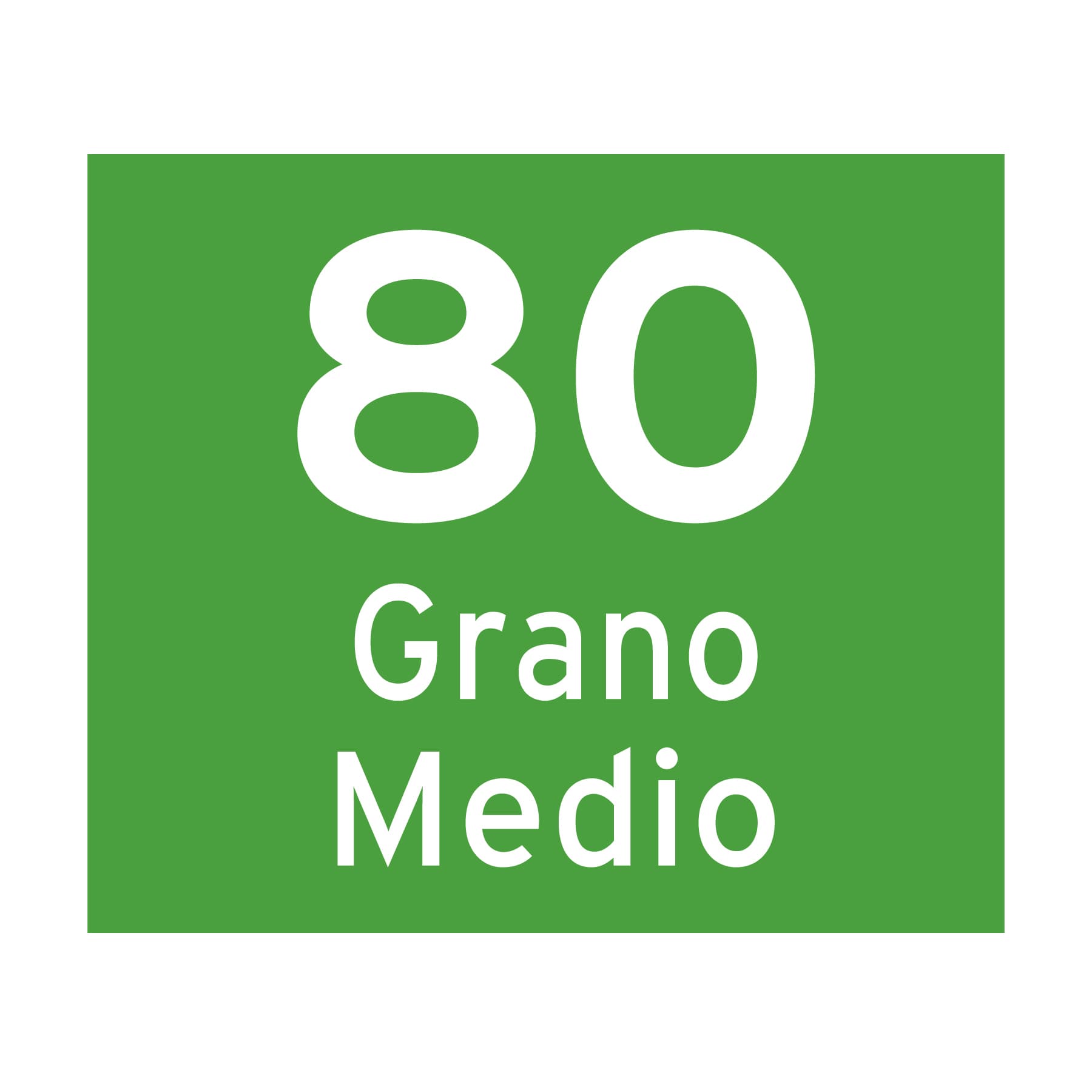 Paquete con 5 discos de lija 5" grano 80, 8 perforaciones