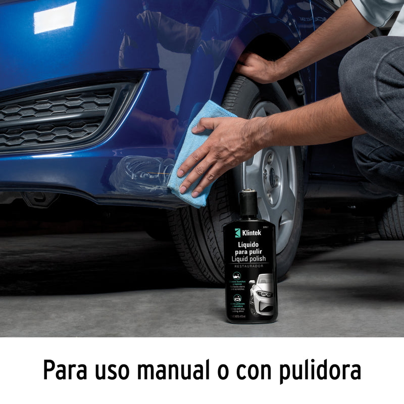 Polish líquido para auto,  473 ml,  Klintek