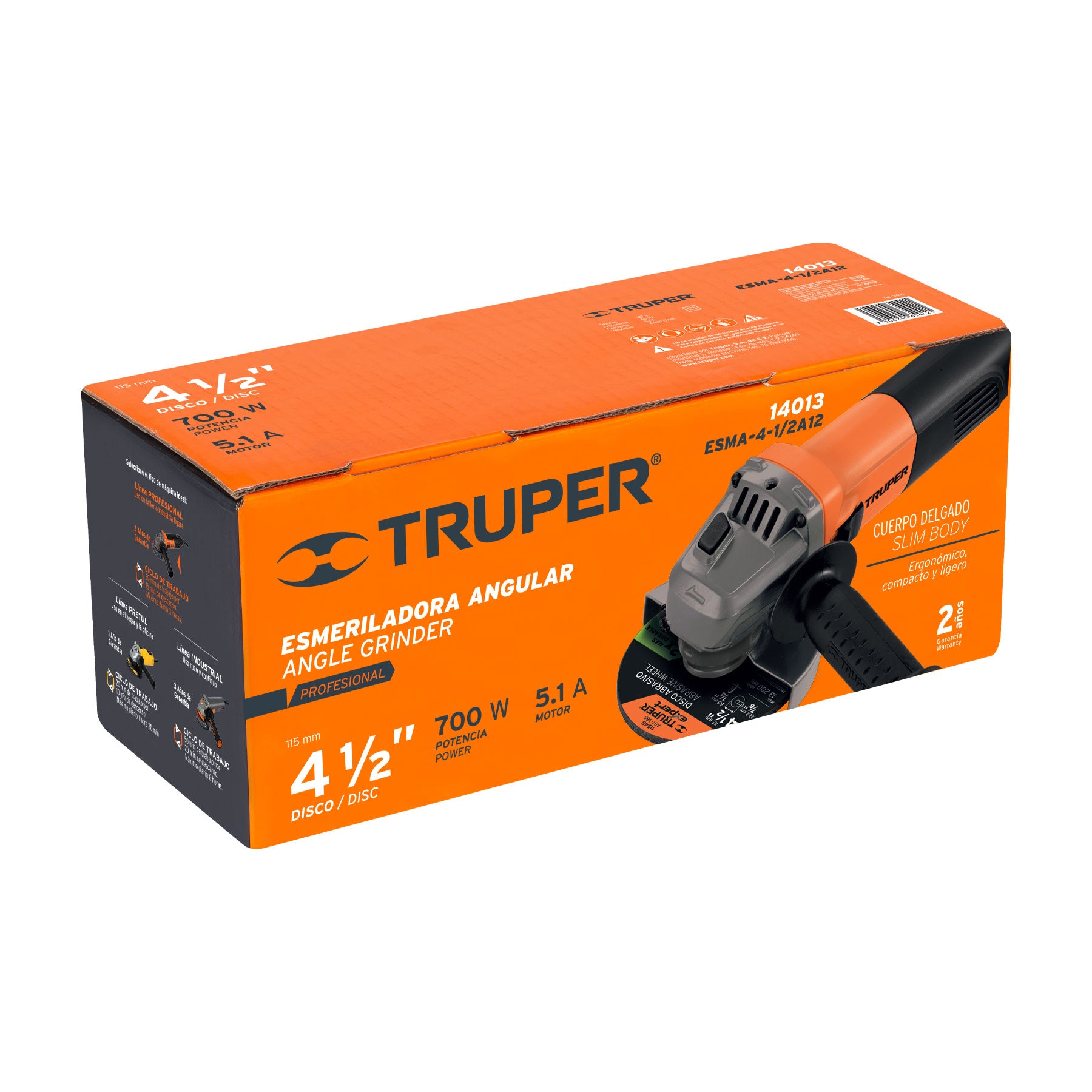 Esmeriladoras angulares electricas neumaticas Truper Petrul Expert ToolTown México