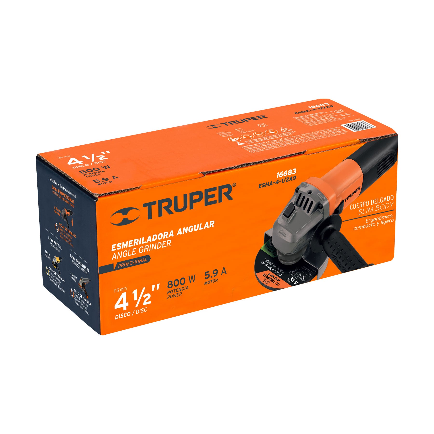 Esmeriladoras angulares electricas neumaticas Truper Petrul Expert ToolTown México