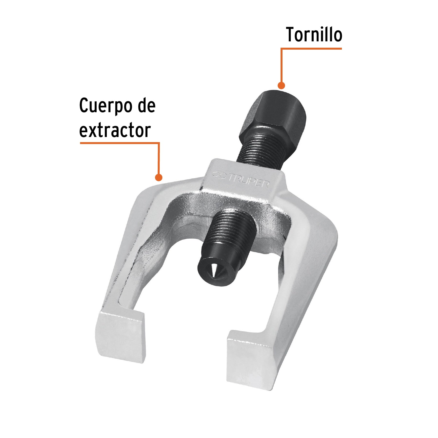 Extractor Pitman, alcance 54 mm, uso ligero, Truper