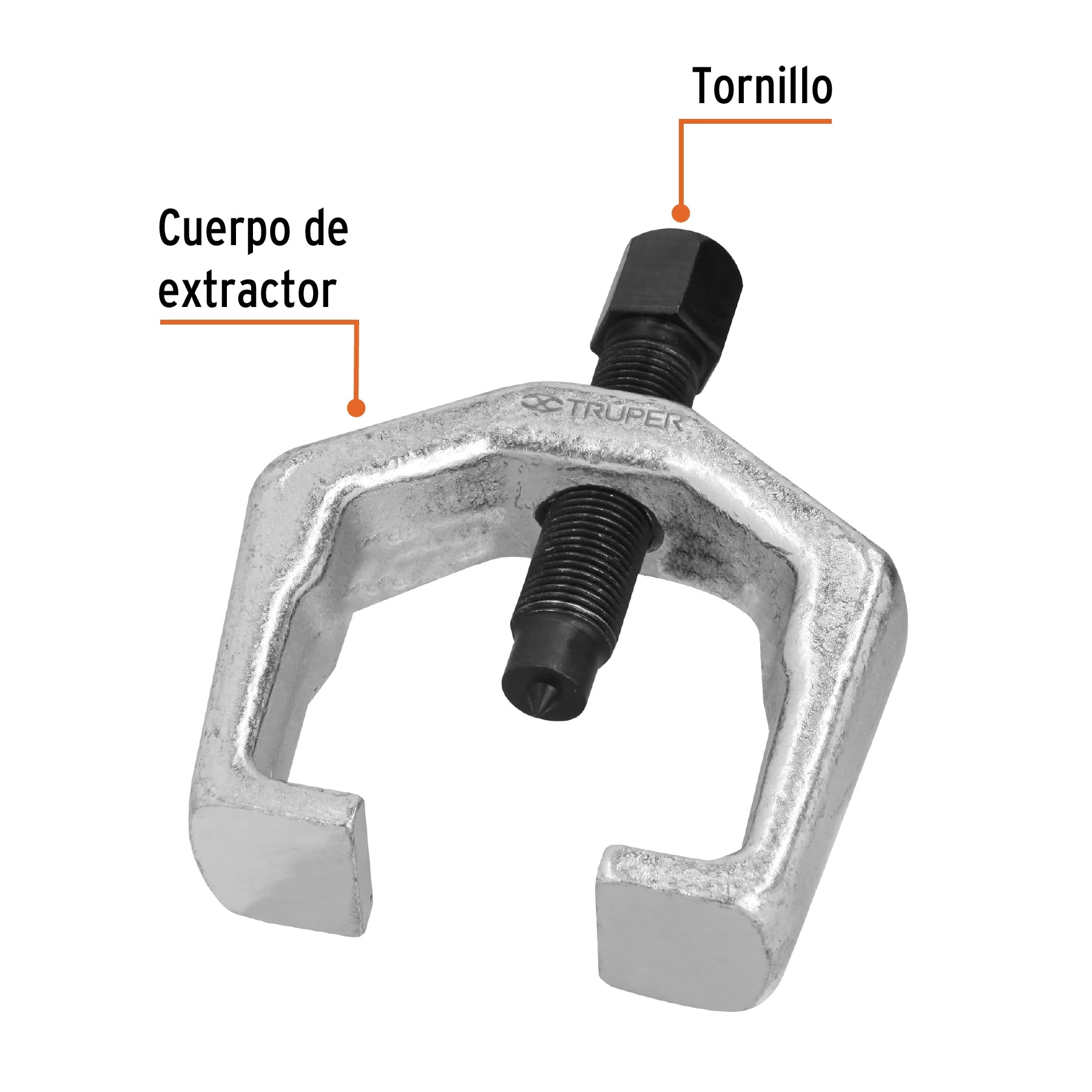 Extractor Pitman, alcance 63 mm, uso pesado, Truper