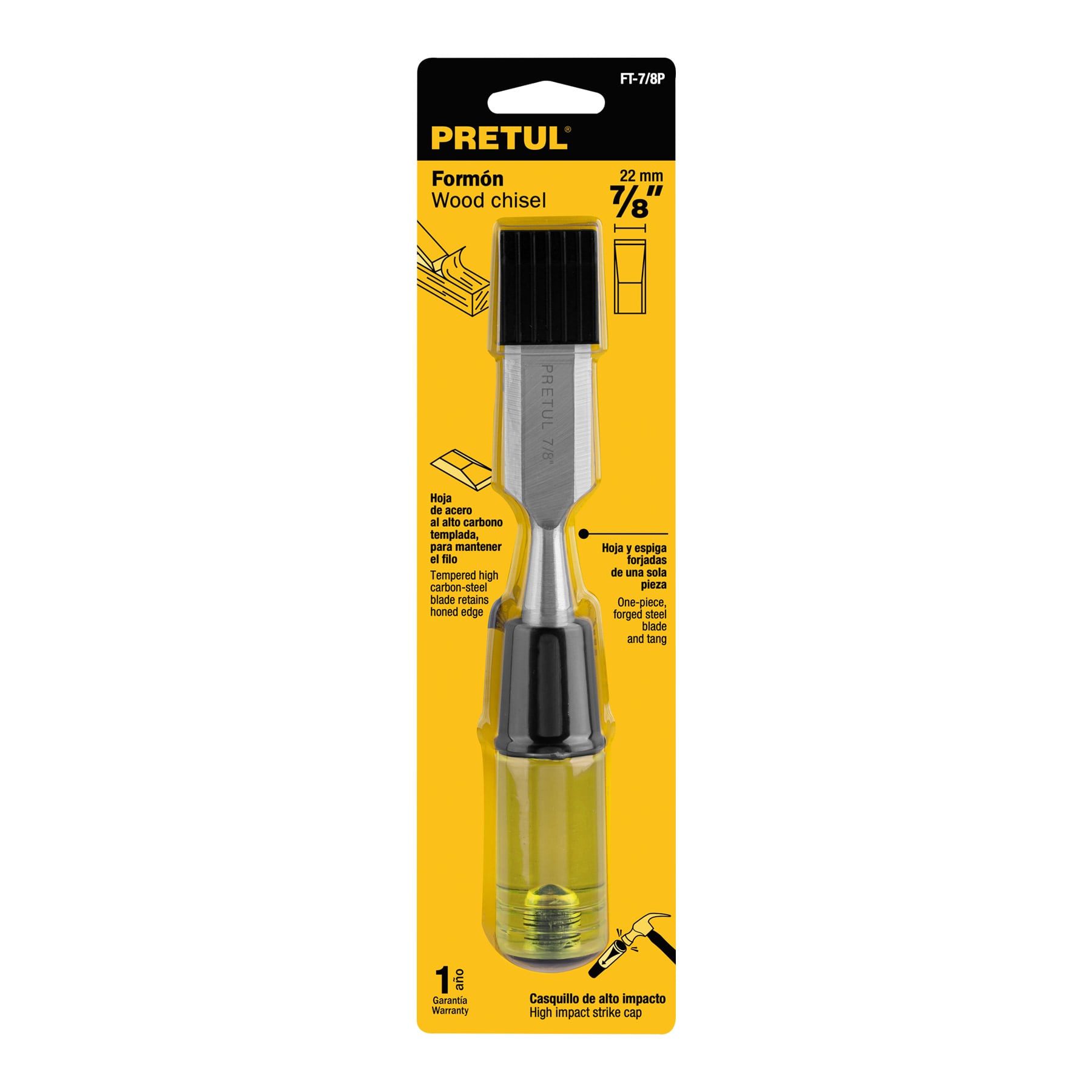 Formón 7/8", Pretul