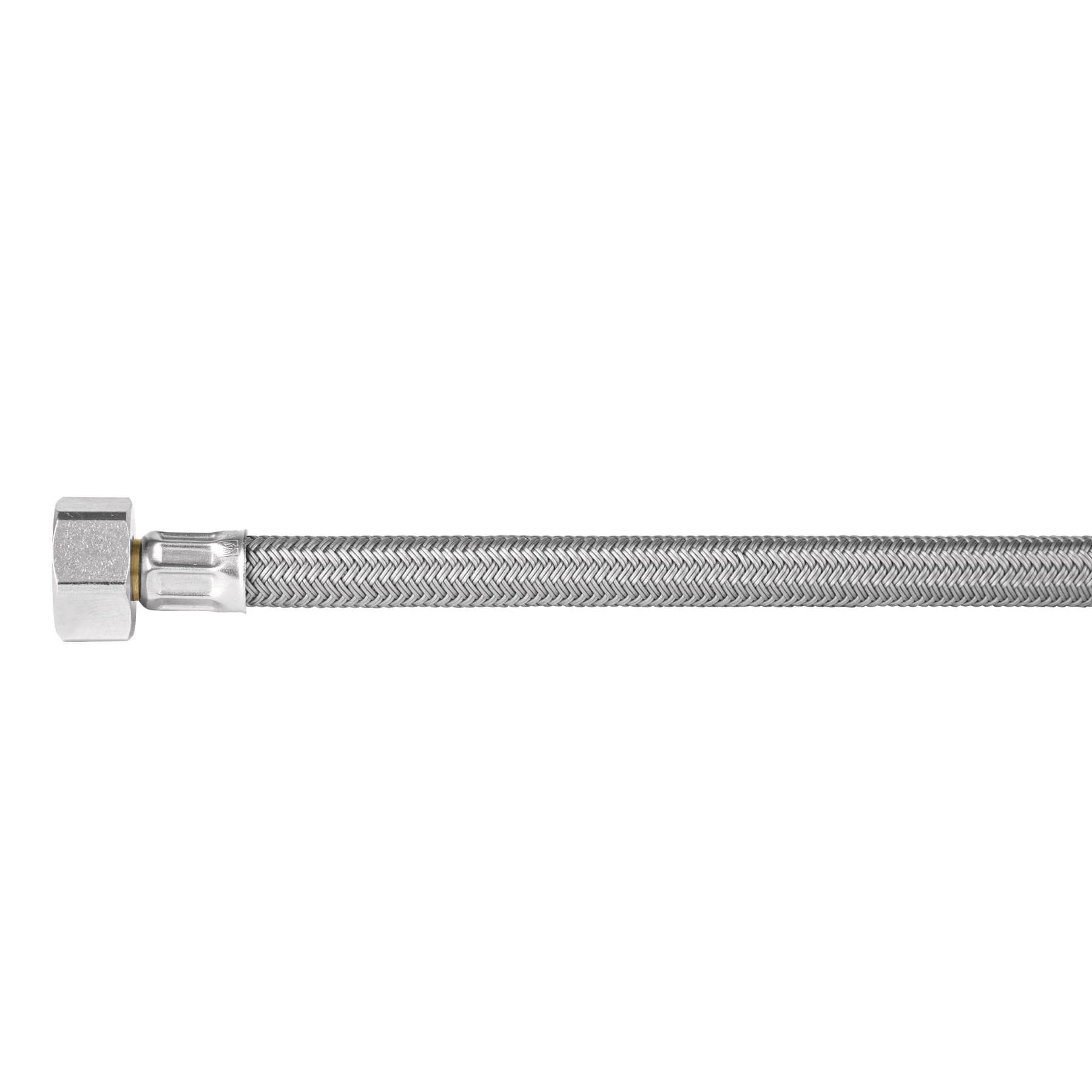 Manguera "T" lavabo/fregadero, vinilo, 1/2"x1/2"x1/2", 55cm