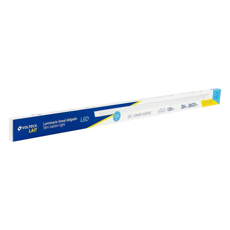 Luminario lineal delgado de LED 36 W para gabinete,  Volteck