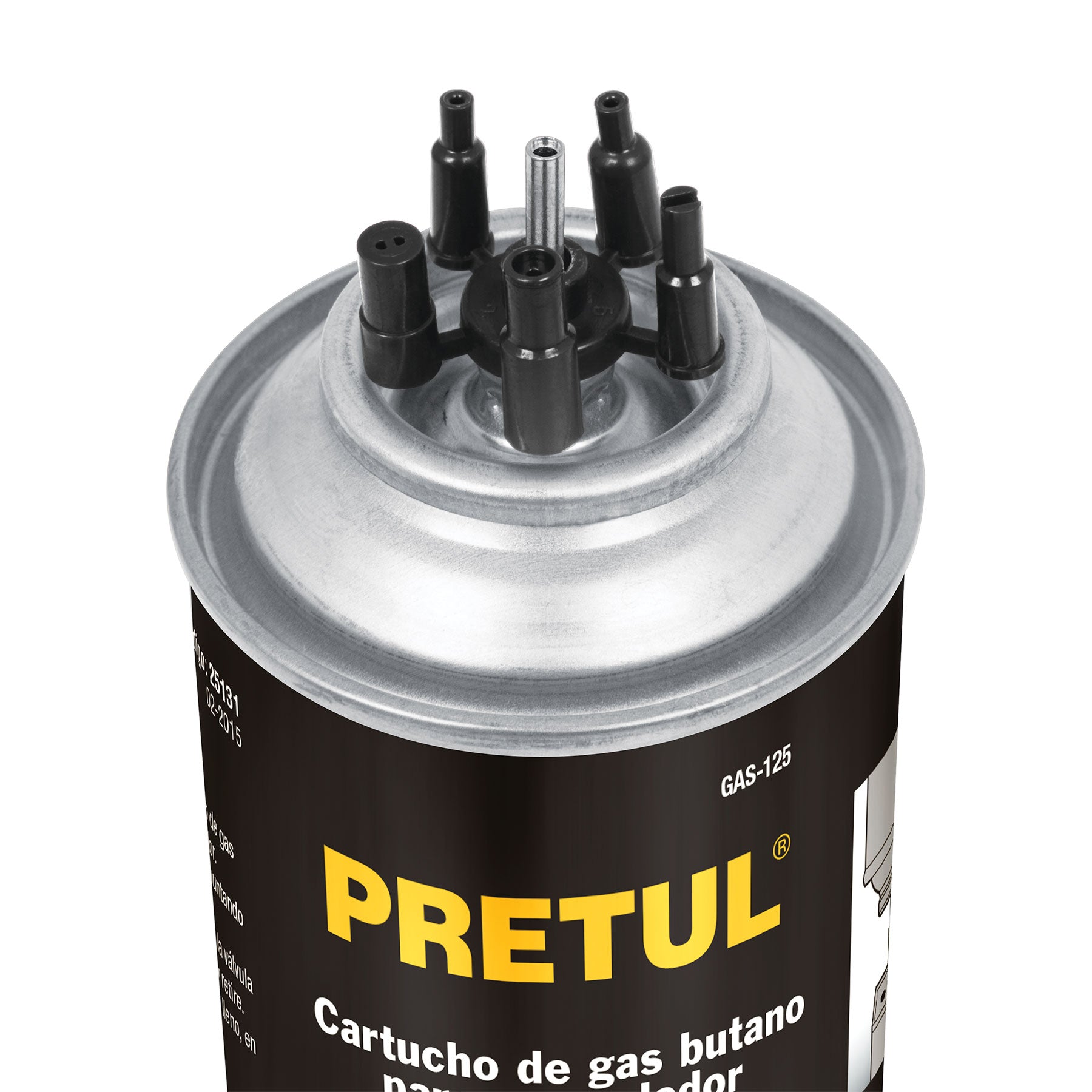 Lata de gas butano para encendedor, 125 g, Pretul