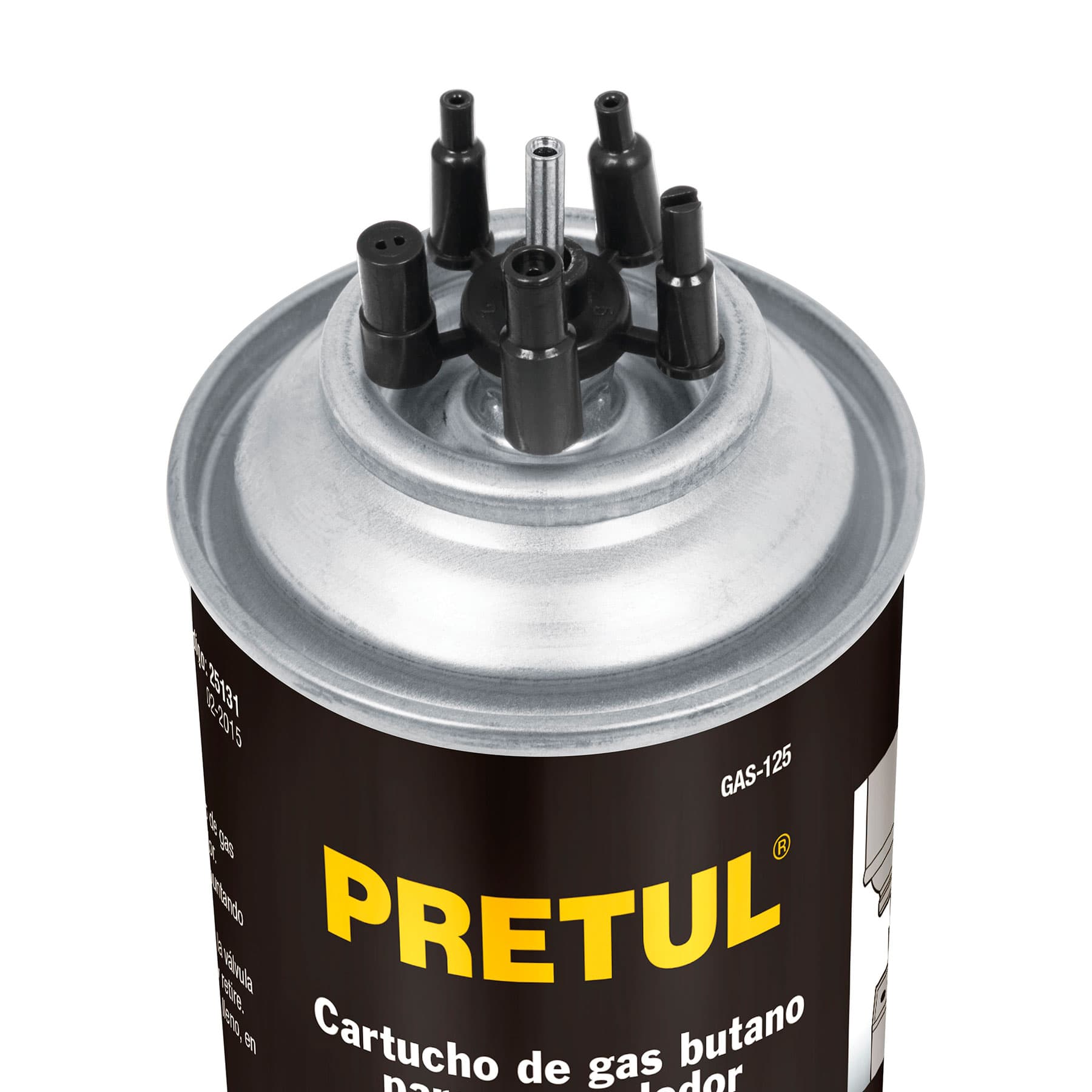 Lata de gas butano para encendedor, 125 g, Pretul