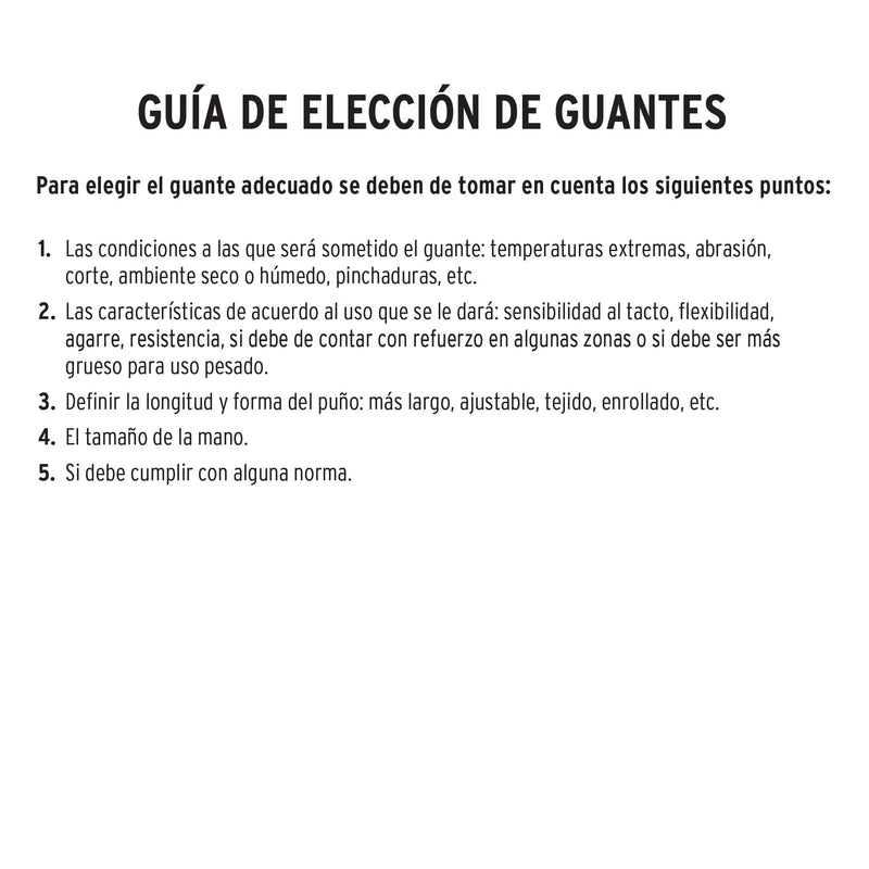 Guantes rojos para soldador,  Truper