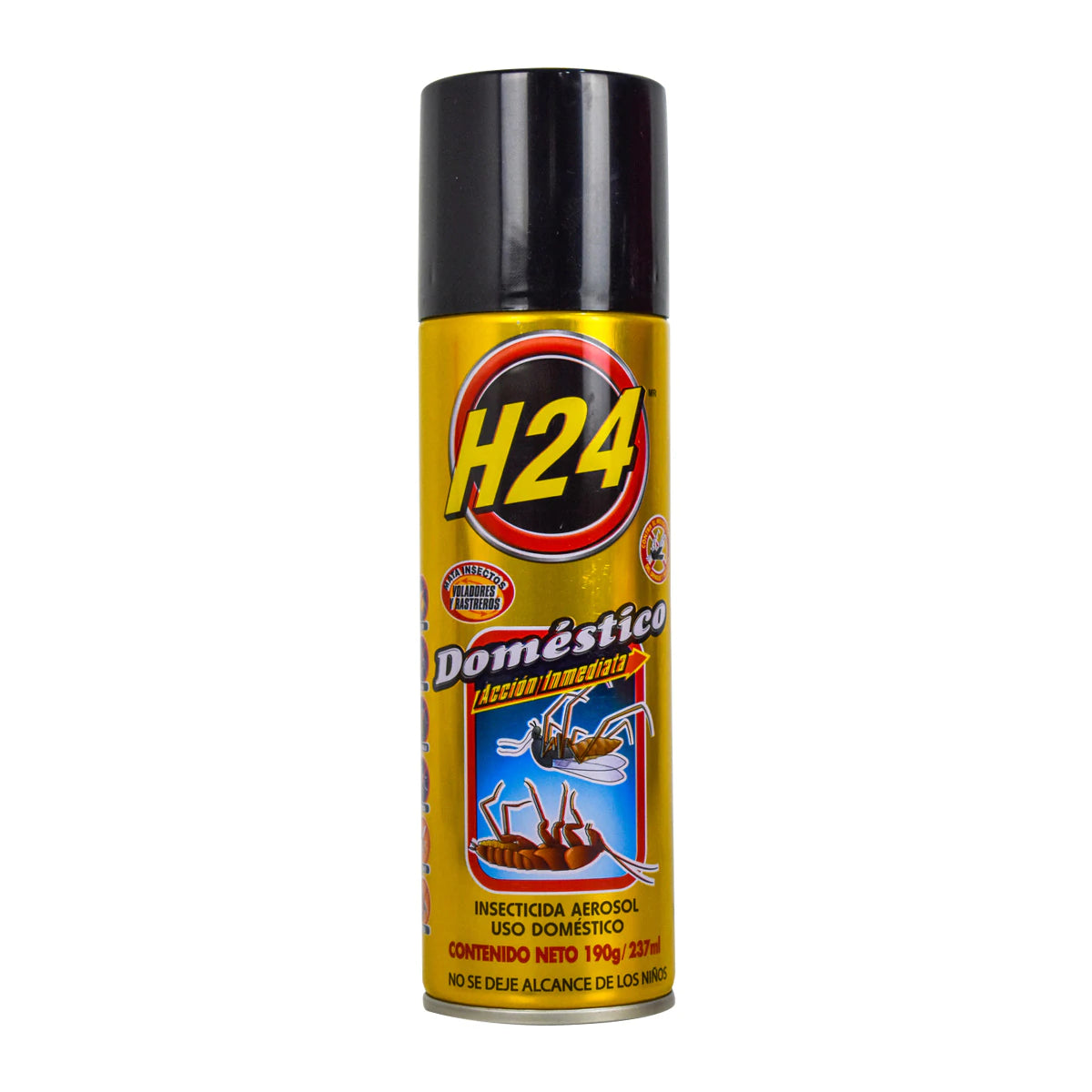 Insecticida en aerosol H24 doméstico, 190g