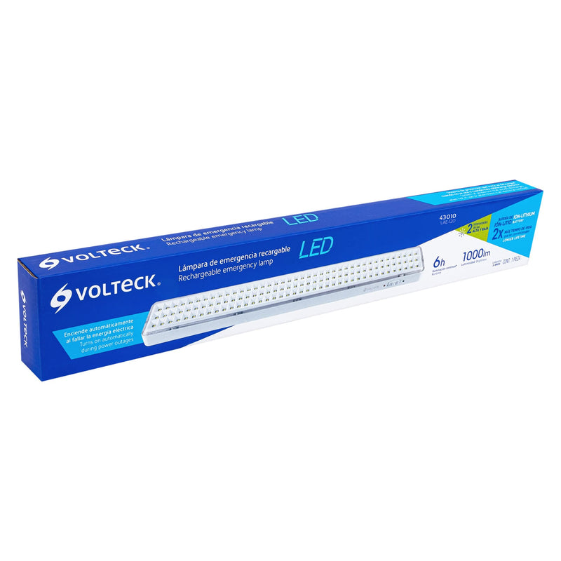 Lámpara de emergencia de 1000 lm recargable,  Volteck