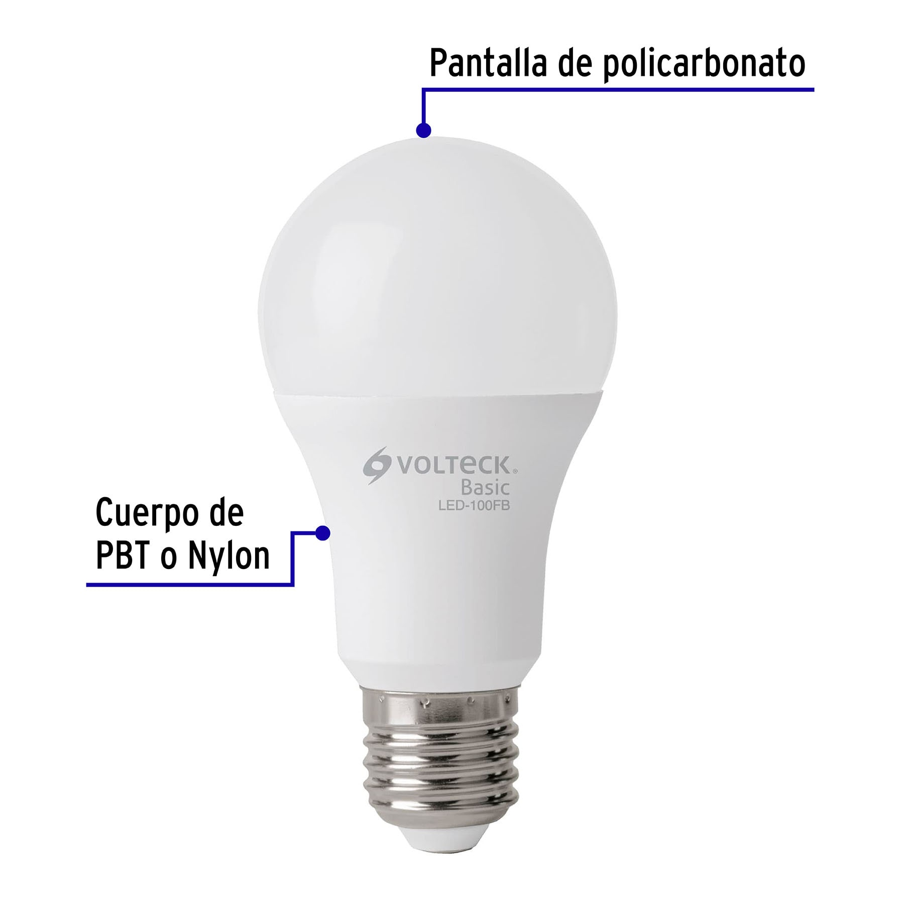 Pack de 4 lámparas LED A19 14 W (equiv. 75 W), luz de día