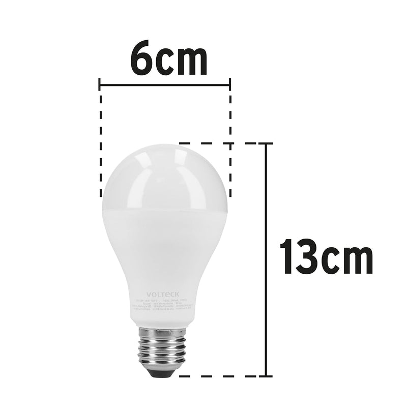 Lámpara LED A25 18 W (equiv. 125 W),  luz de día,  caja