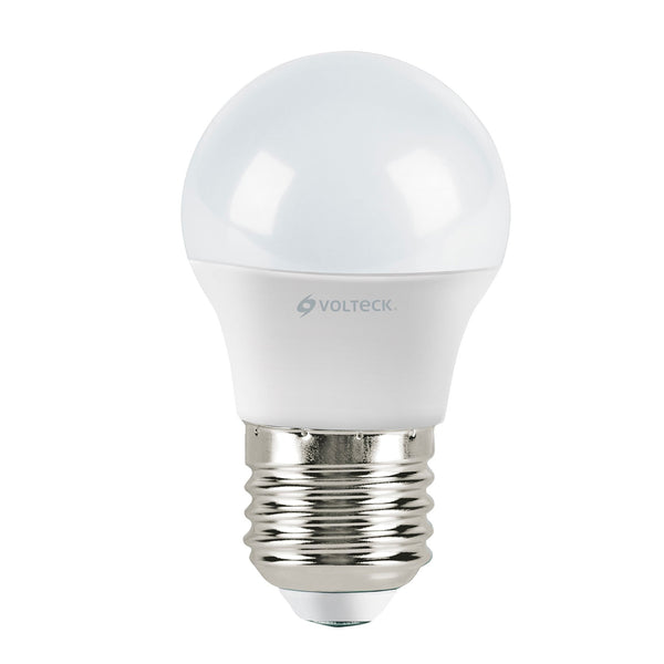 Lámpara LED G45 3 W (equiv. 25 W),  luz cálida,  blíster