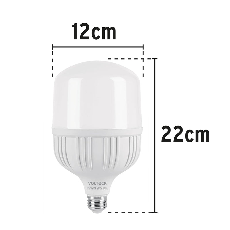 Lámpara LED alta potencia 40 W (equiv. 350 W),  luz de día
