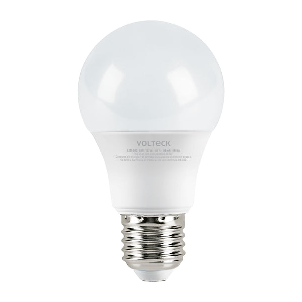 Lámpara LED A19 6 W (equiv. 40 W),  luz cálida,  blíster