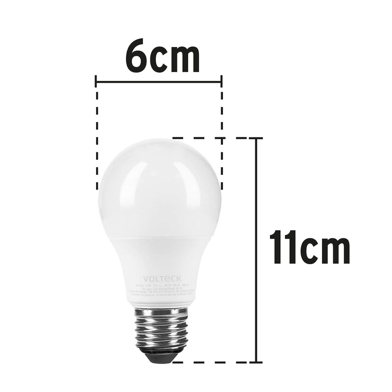 Lámpara LED A19 6 W (equiv. 40 W),  luz de día,  blíster