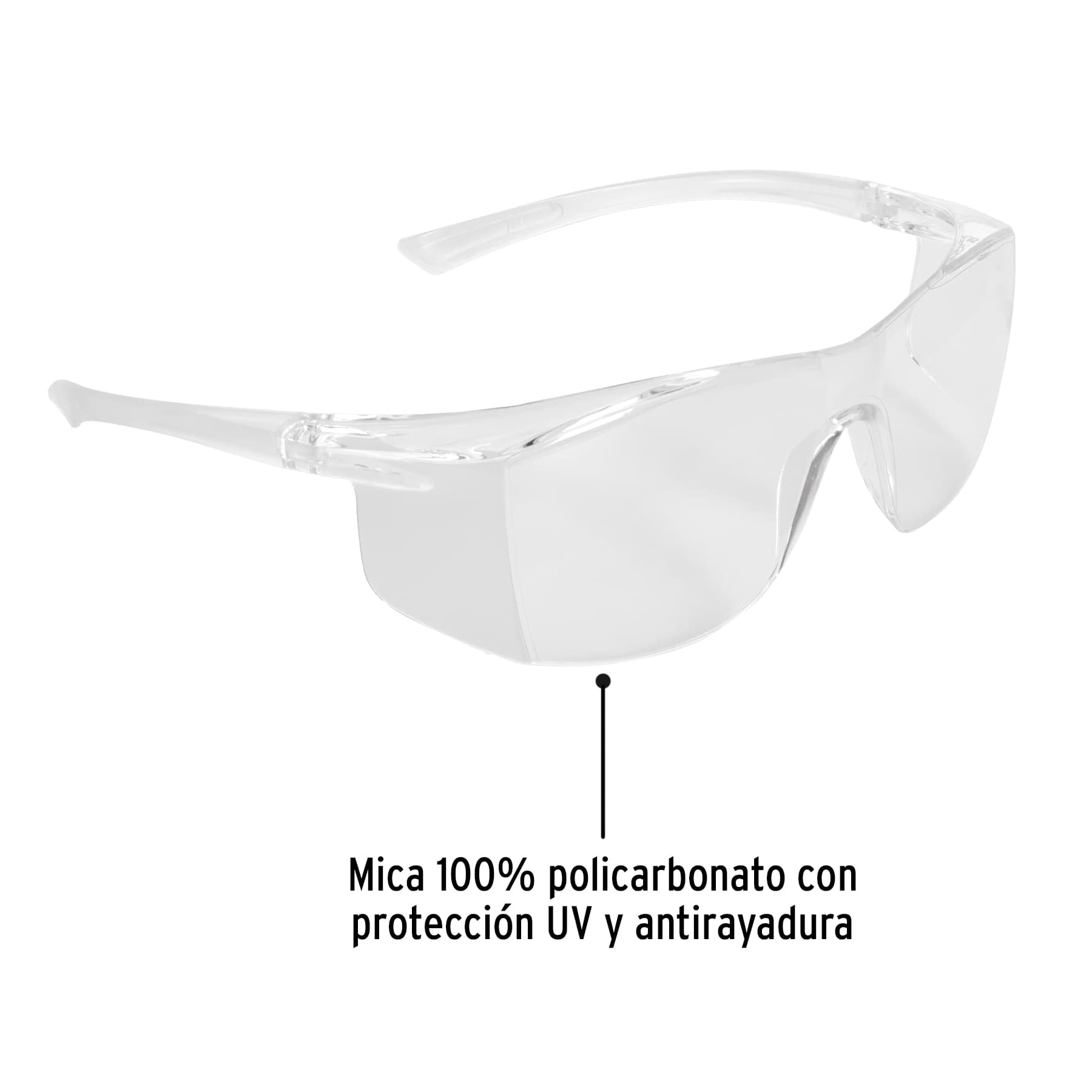 Lentes de seguridad transparentes, Truper Ultralite