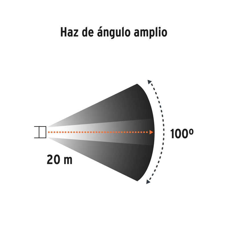 Linterna de minero 1 LED 150 lm de 3 pilas AAA,  Truper