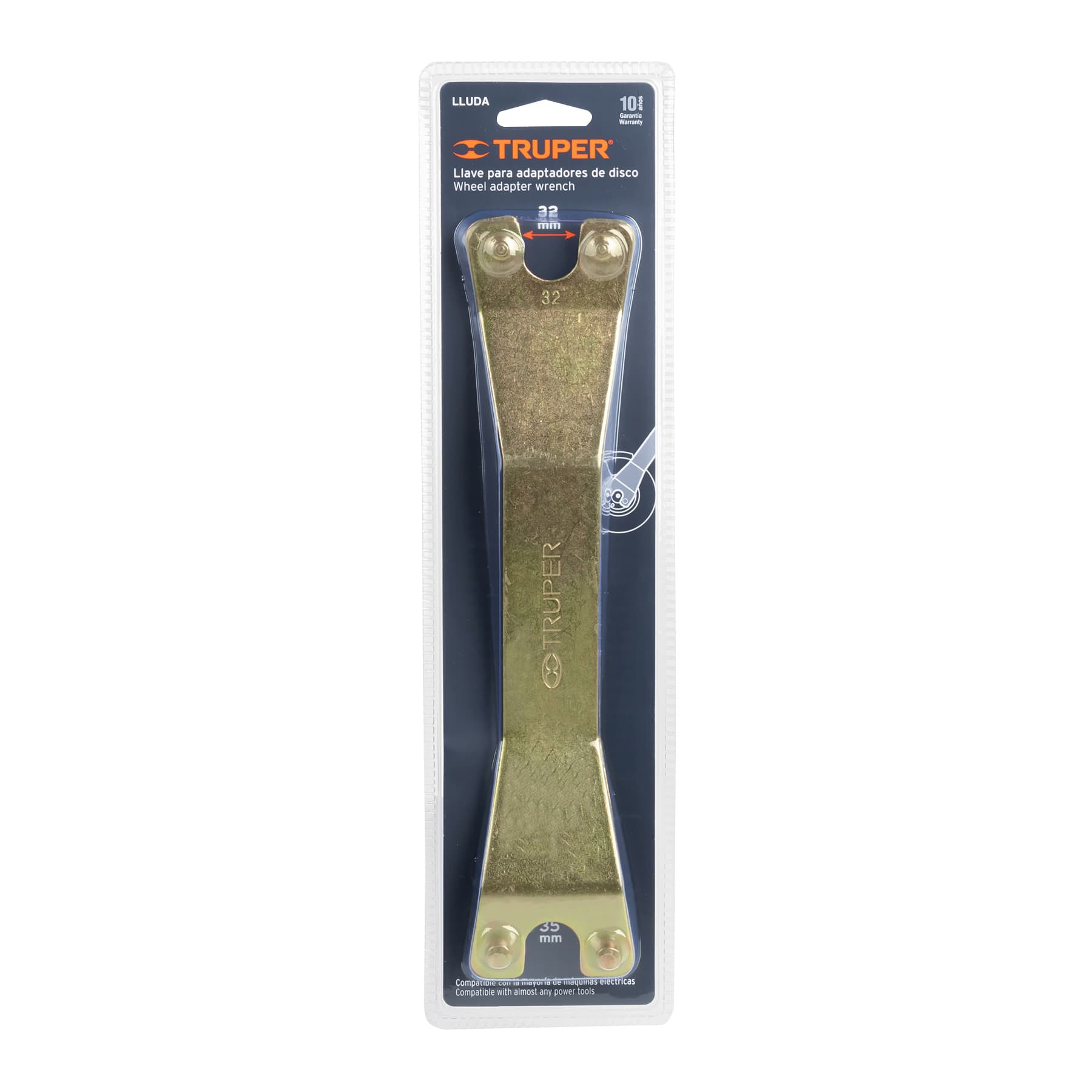 Llave múltiple para adaptadores estándar y mm, Truper