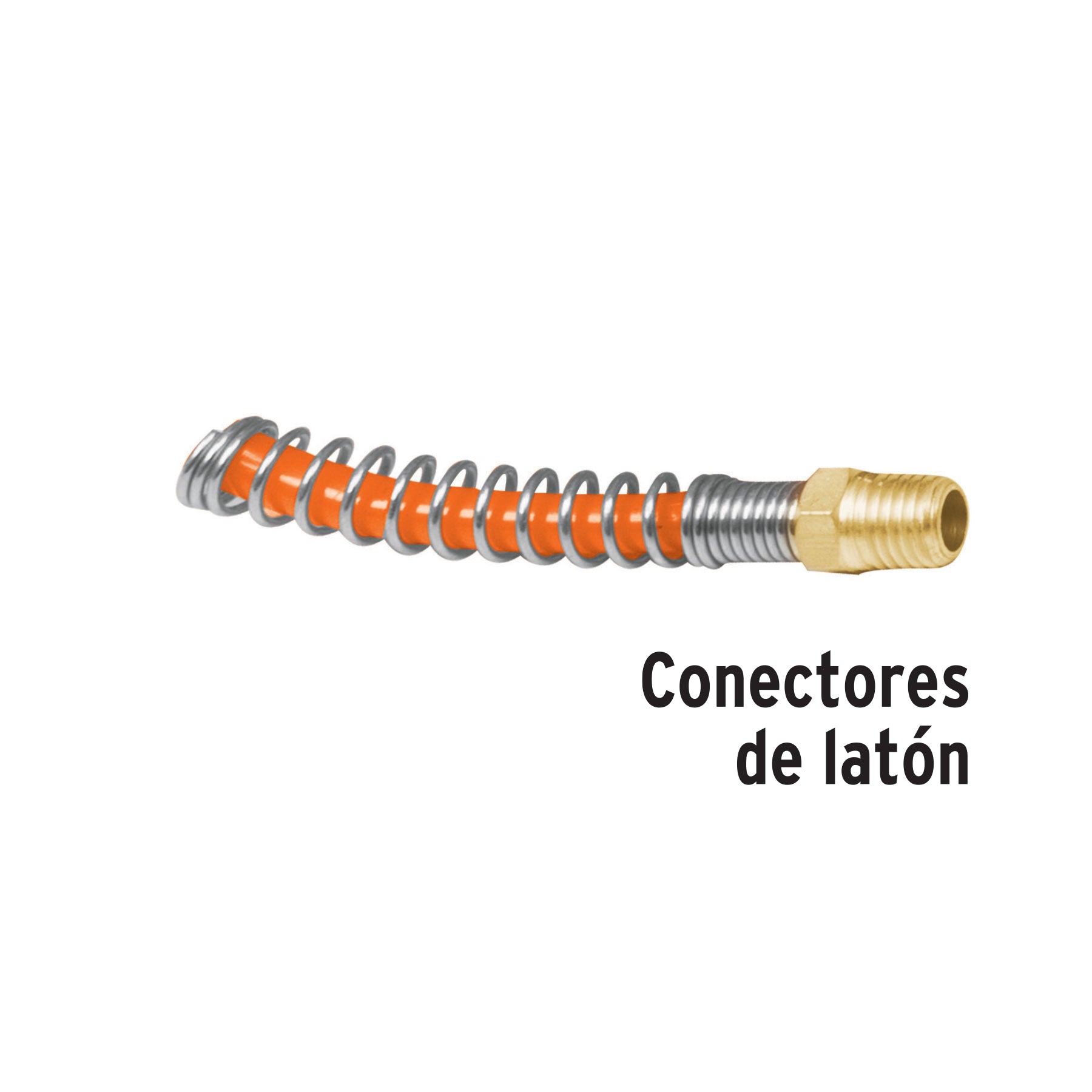 Manguera para compresor, tipo resorte, 15.2 m, Truper