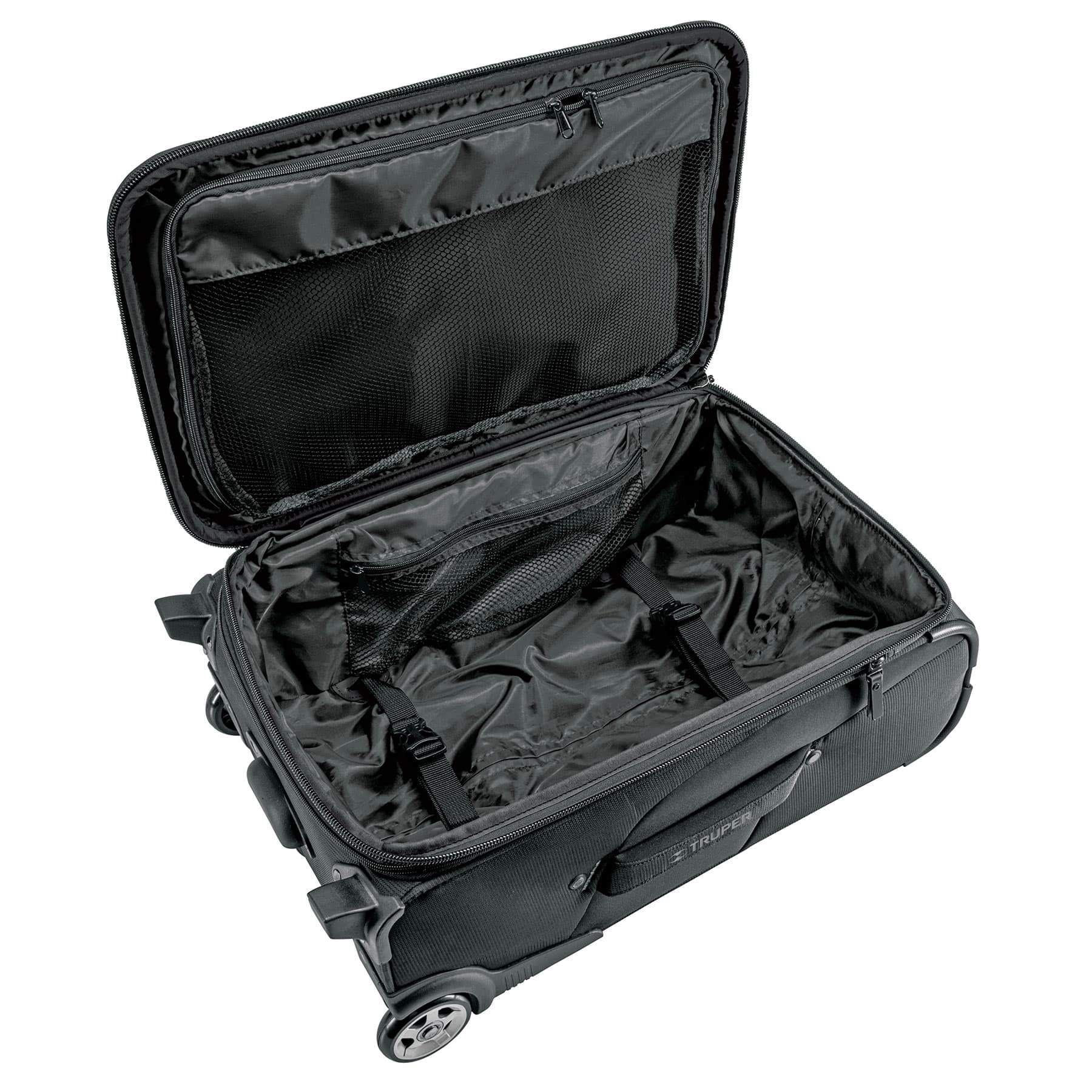 Maleta de cabina ligera negra 49 L, Truper