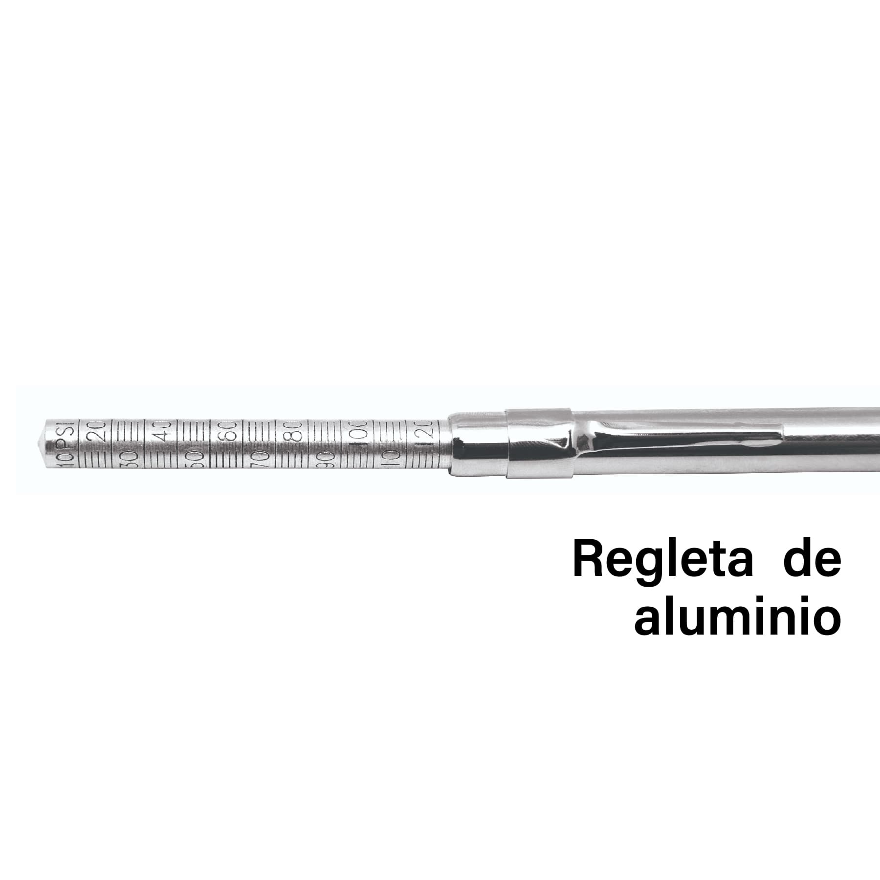 Calibrador de presión 160 psi cabeza doble, Truper
