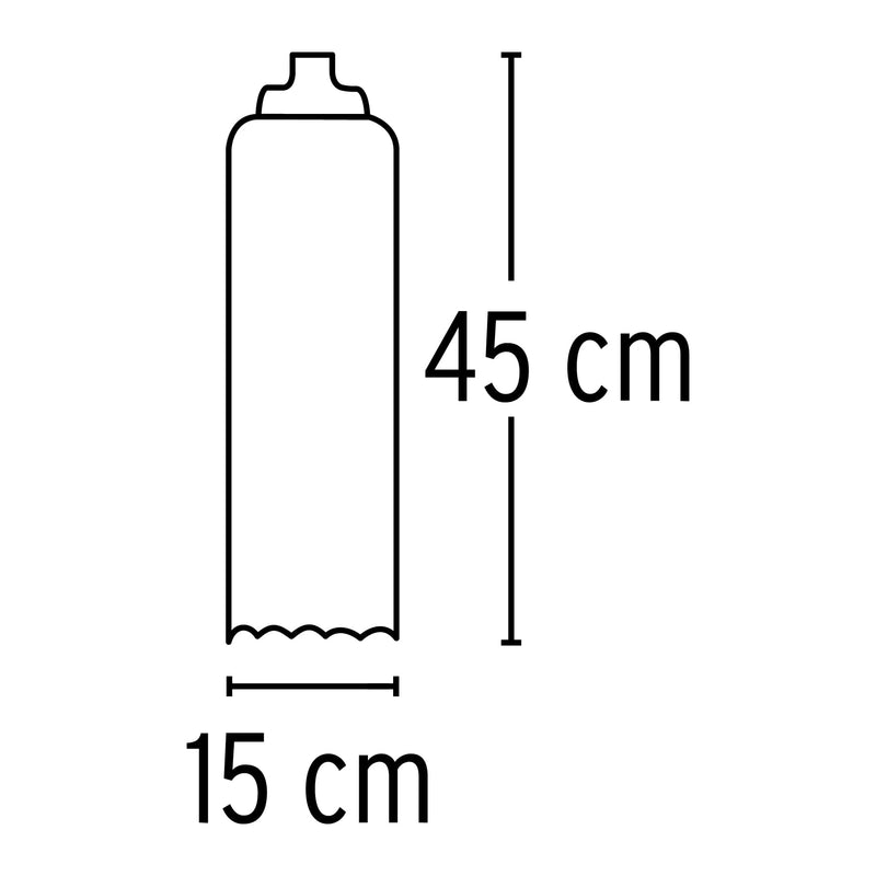 Trapeador ligero de microfibra con bastón de 120 cm,  Klintek