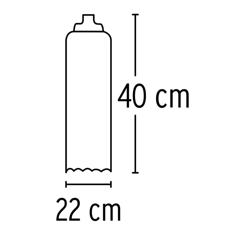Trapeador tipo mechudo,  350 g con bastón de 120 cm,  Klintek