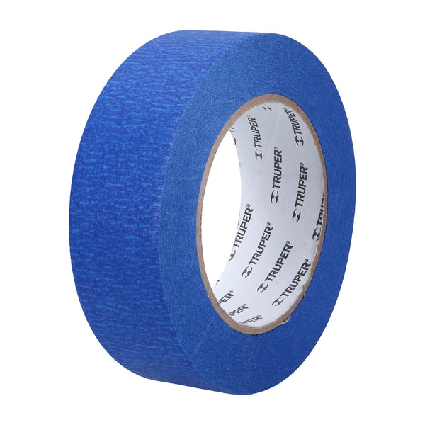 Cinta masking tape azul de 1-1/2" x 50 m,  Truper