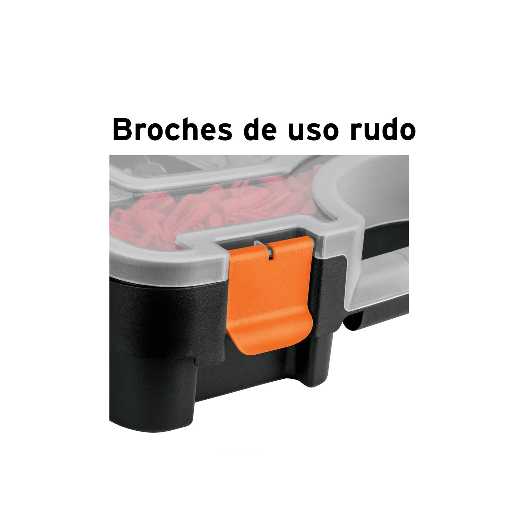 Organizador 17" reforzado con 17 compartimentos, Truper
