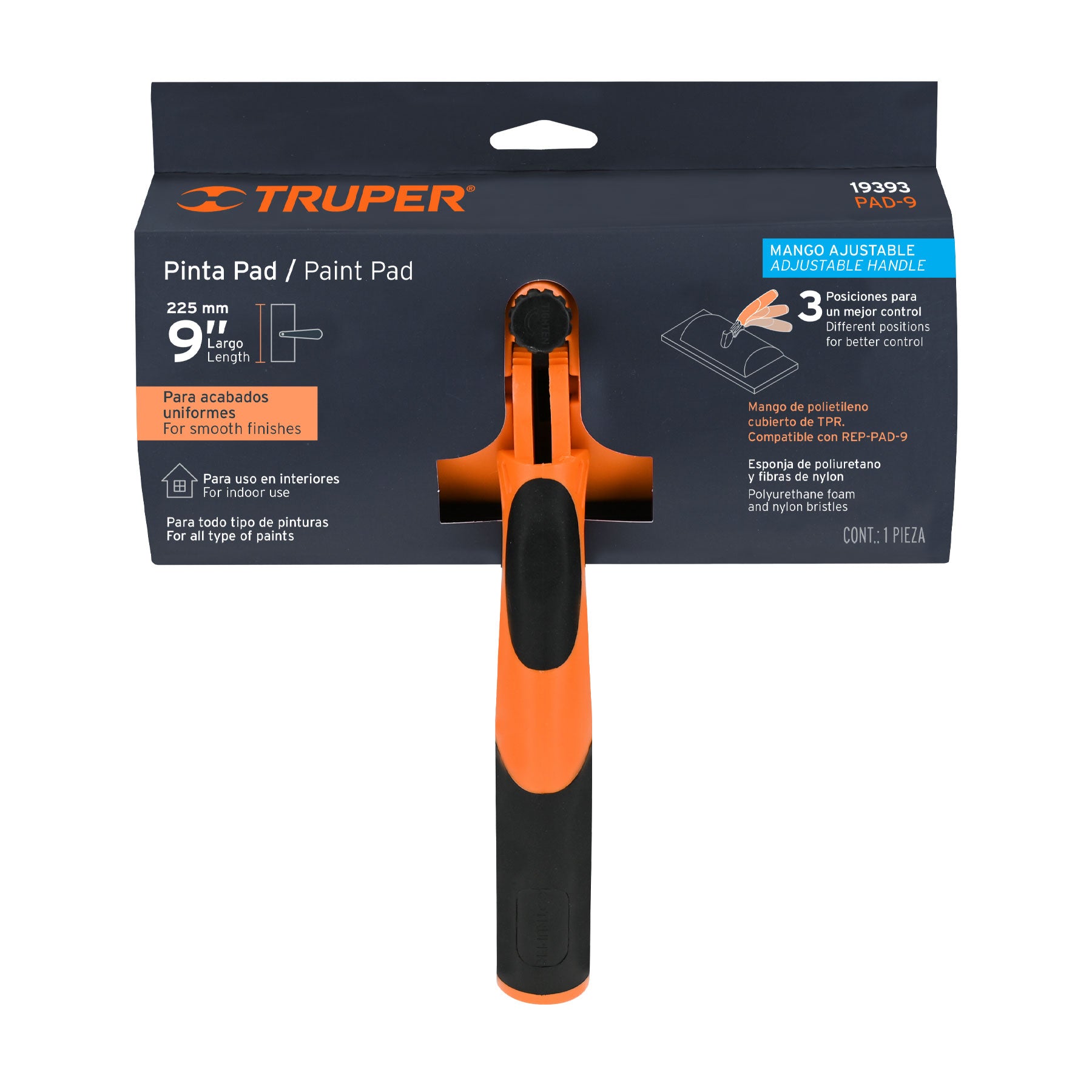 Pinta pad 9", Truper